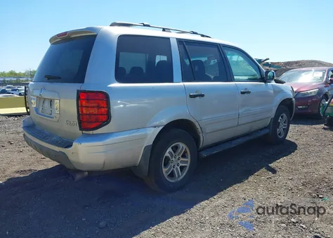 2003 Honda Pilot Ex-L из США, поврежденный, VIN 2HKYF18693H613421